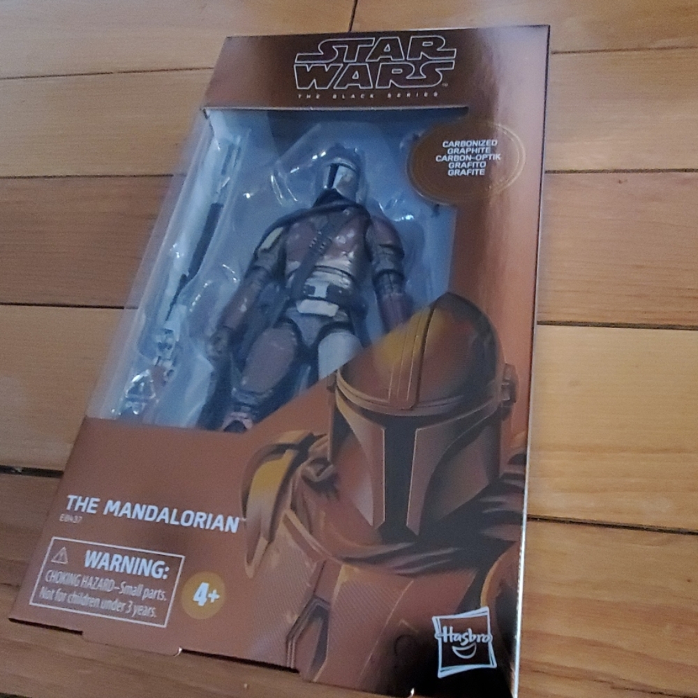 Star Wars The Mandalorian black series carbonized